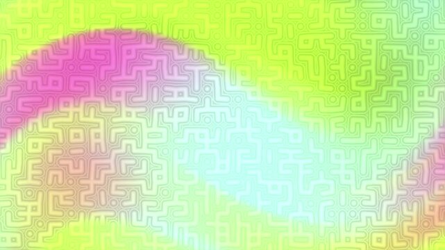 Vibrant puzzle pieces background texture.