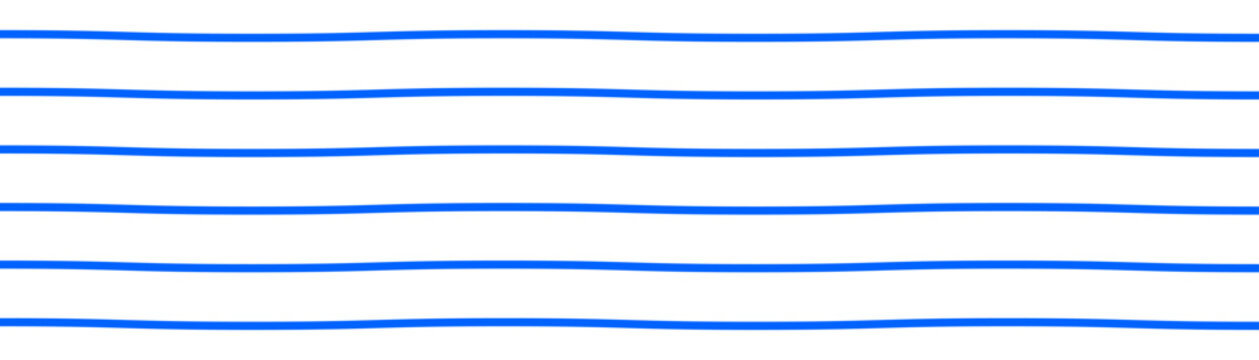 Seamless watercolor wave pattern with flowing blue lines. Summer beach background featuring wavy brush strokes and nautical stripes for coastal designs.