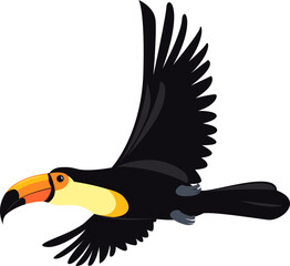 Obraz premium Toucan Bird Illustration