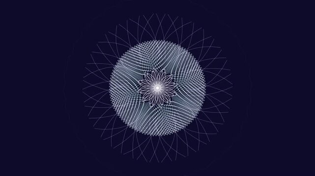 Premium 4K seamless loop of Anahata Heart Chakra cymatic standing waves and recursive fractals breathing in a glowing cinematic void. Ideal for VJ sets, trance visuals, meditation, and yoga studios.