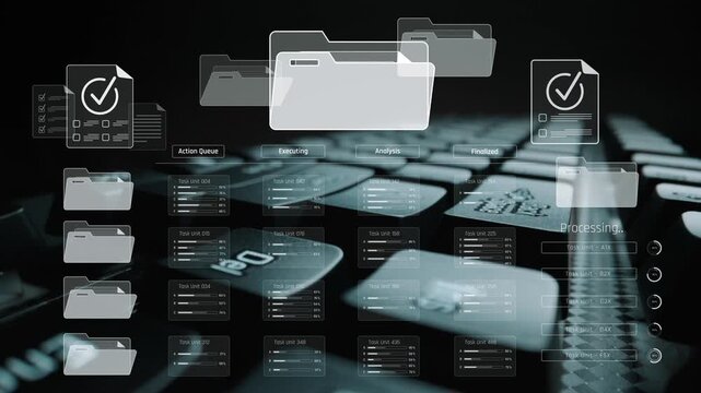 Project management system showing workflow stages, task progress, and review status. Task progress tracks completion, task progress improves workflow, and task progress ensures visibility. Marrow