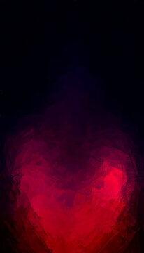Emergence - the colors transition from dark top to the bright, textured bottom suggests a breakthrough. It represents the moment a thought, emotion, or entity begins to take form out of the void.