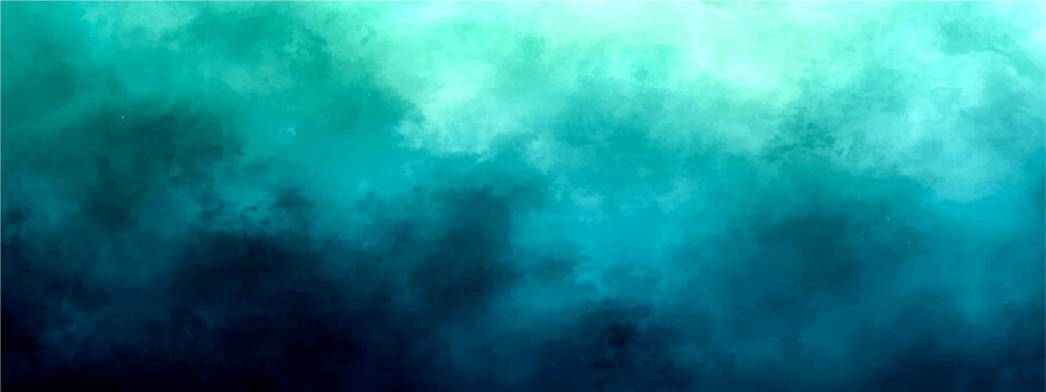 Vector Abstract swirling shades teal create mesmerizing underwater effect, evoking feeling tranquility, movement depth.