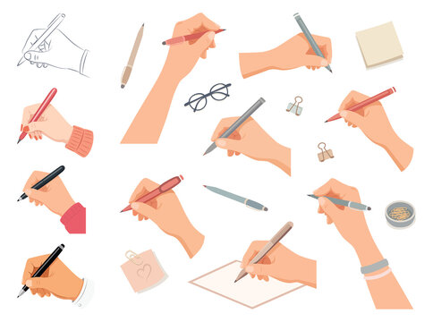 Clean hand writing with pen illustration,  minimal composition. Ideal for education, note-taking, journaling, calligraphy practice, and creative writing concepts. Hand writing in notebook. Cozy journa