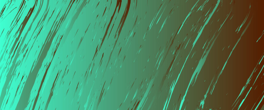 Lush emerald and forest green brush strokes set against a shimmering green-on-green gradient. These organic, jewel-toned scratches and drops provide a luxurious feel perfect for eco-luxury