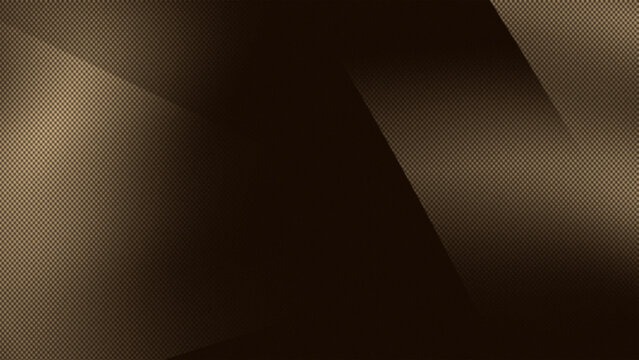 luxury dark brown background combines geometry pattern with industrial materiality (carbon texture).