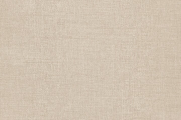 Fototapeta premium Brown linen fabric cloth texture for background, natural textile pattern.