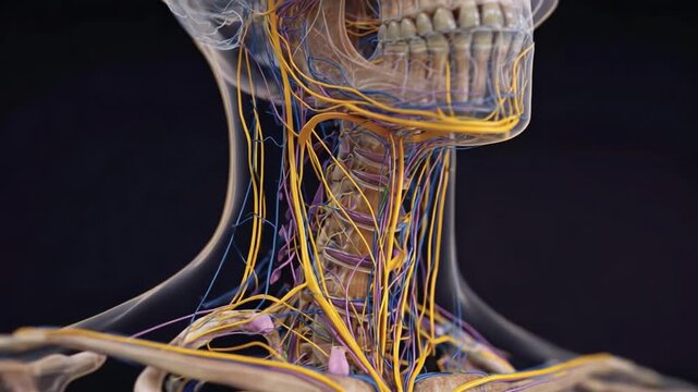 Detailed Anatomical Visualization of the Human Neck: An Insight into the Complex Nervous and Vascular Structures Surrounding the Cervical Region