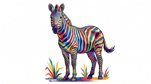 zebra vector illustration