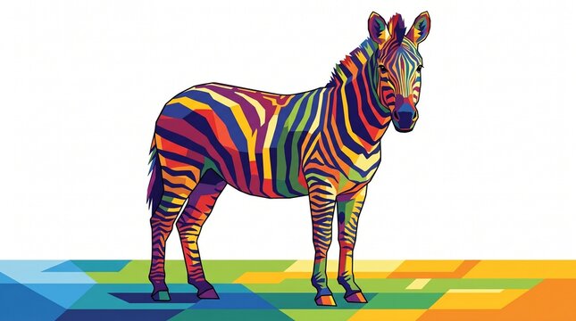 zebra vector illustration