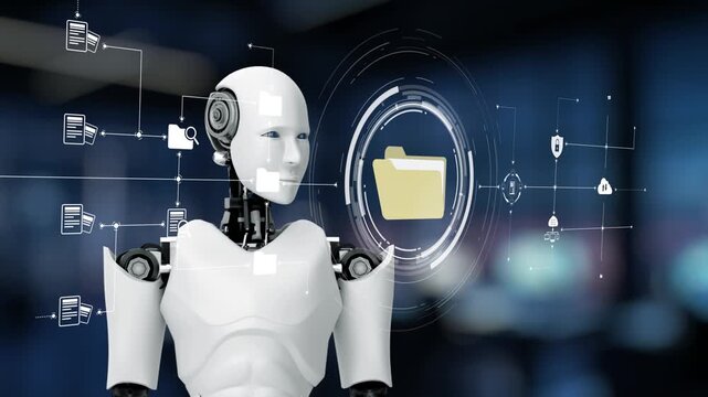 AI organizes folders through virtual assistant sorting, cloud AI systems, and artificial intelligence for secure and efficient digital file workflows. Kernel