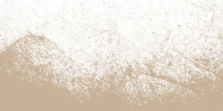 A frozen heap of white flour and grain patterns creates a cold winter texture resembling sugar crystals and frost on old glass with a light splash of nature