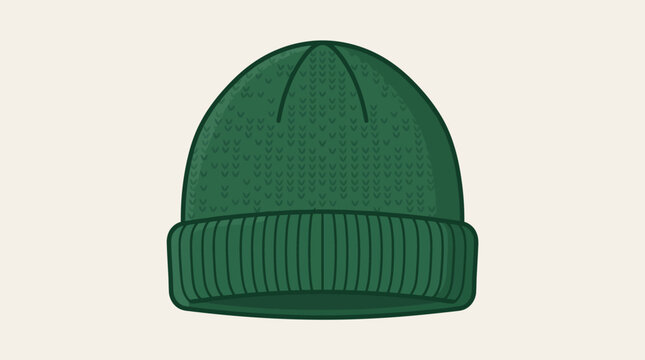 beanie hat  mode vector