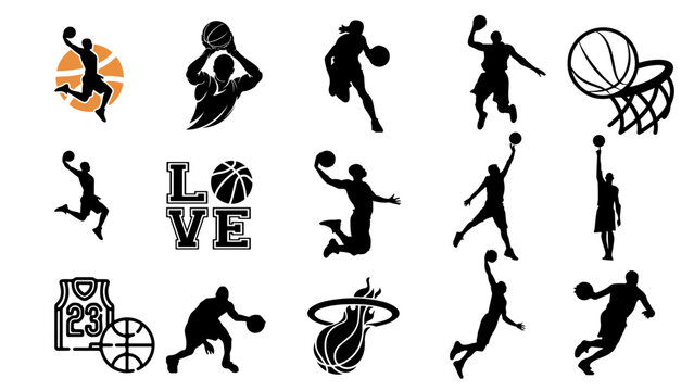 Basketball Game & NBA Style Icons