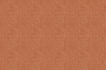 Fototapeta premium Seamless Terracotta Orange Fabric Texture Background with Burnt Orange Linen Weave Pattern, High-Resolution Rust Cotton Canvas Textile for Professional Mockups and Digital Art