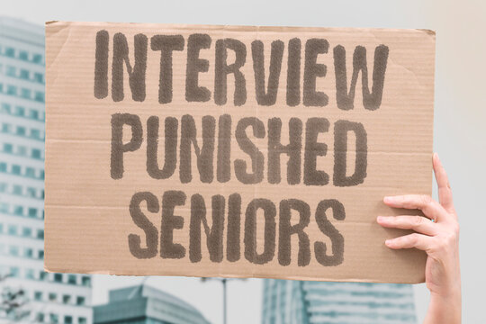 "Interview Punished Seniors" Job candidates with extensive backgrounds receive fewer callbacks than junior applicants. CANDIDATES. BACKGROUNDS. CALLBACKS. JUNIOR. APPLICANTS.