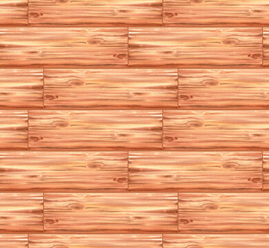 A seamless wooden textured pattern made of planks. A design for rustic and rural-style materials.