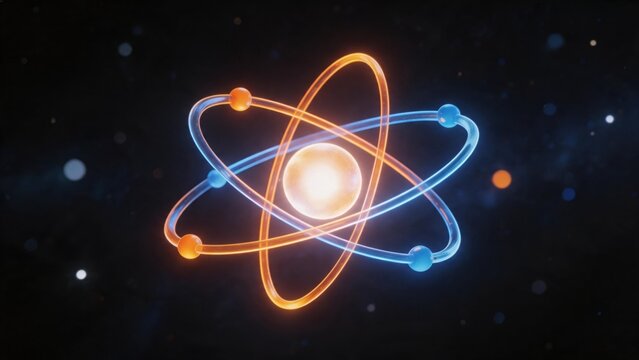Atomic structure in space