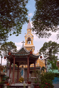 Cha Tam Church in Cho Lon District, Saigon, Vietnam