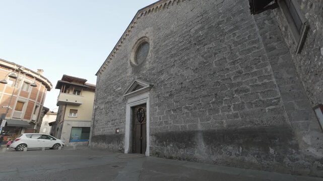 Clusone, Bergamo, Italy the Church of Paradise