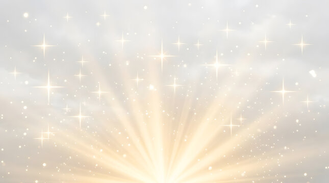 Celestial Radiance: A breathtaking display of celestial light bursts forth, illuminating the heavens with an ethereal glow and a sense of wonder.