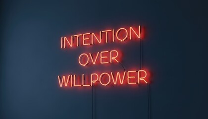 Obraz premium Neon sign reads 