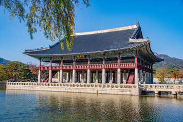 Obraz premium seoul city landscape