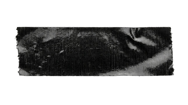 Texture of black duct tape
