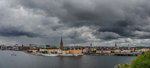 Fototapeta premium Stockholm old town (Gamla Stan), capital of Sweden