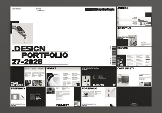 Design Portfolio Presentation Template