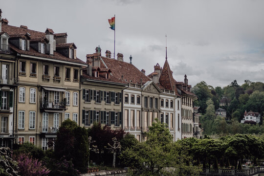 Aare Bern, Hauptstadt, Schweiz, Architektur, Altstadt, UNESCO-Weltkulturerbe