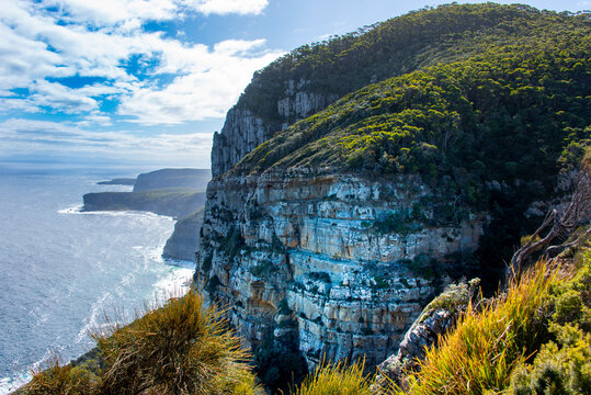 Dolerite Cliffs of Cape Raoul - Tasmania