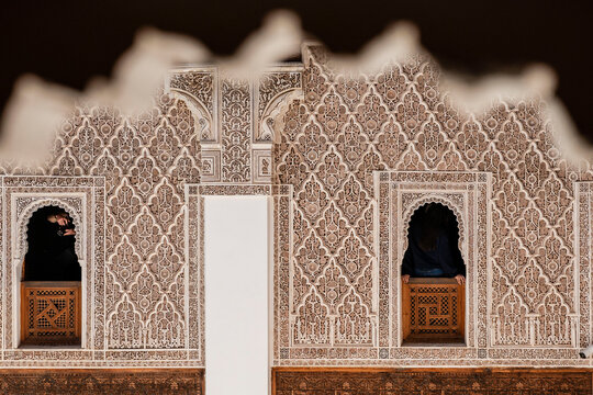 Ben Youssef Madrasa, 14th Century, Marrakech, morocco, africa