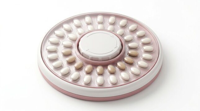Birth Control Pill Pack Circular Blister Contraceptive
