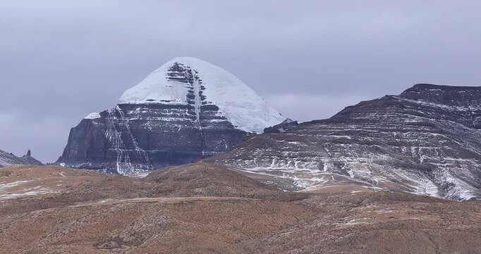 Mout Kailash landscape in tibet, China	