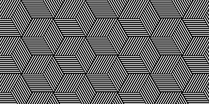 Vector geometric diagonal fabric waves seamless line texture. Seamless pattern Abstract geometric with stripes. Gray mesh background ornament.