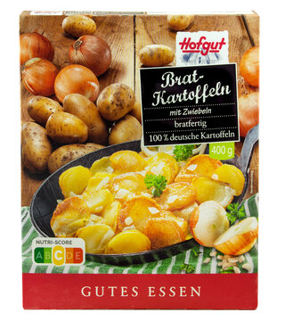 Bratkartoffeln von Hofgut auf transparentem Hintergrund