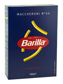 1 Packung Barilla Maccehroni N 44 Hintergrund transparent PNG cut out