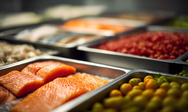 fish market stall