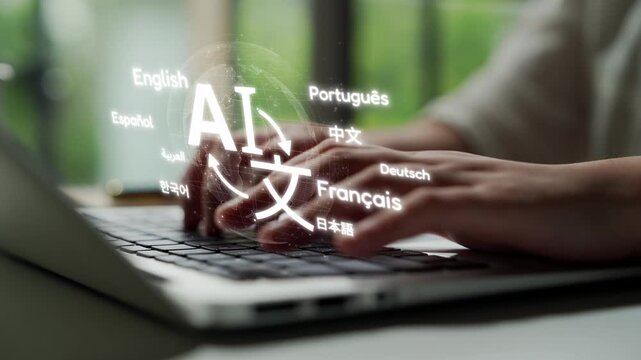 Global communication with multiple languages, digital translation tools, multilingual technology, cross-cultural communication, and virtual language learning environments. Muxer