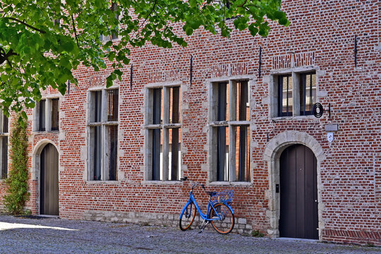 Malines (Mechelen):  lo storico quartiere del Groot Begijnhof (Gran Beghinaggio), Fiandre, Belgio