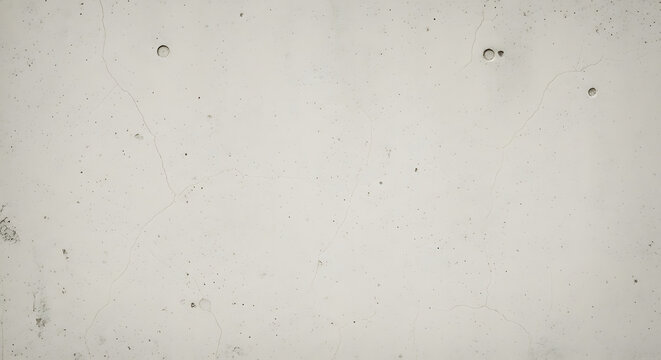 Close-up view of a light grey concrete wall with subtle texture and minor imperfections, suitable for a background or surface design.