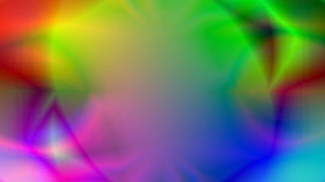 Vibrant Multicolored Gradient Abstract Motion Background Loop with a high-energy, seamless looping background featuring a spectrum of shifting colors including magenta, blue, green, and yellow
