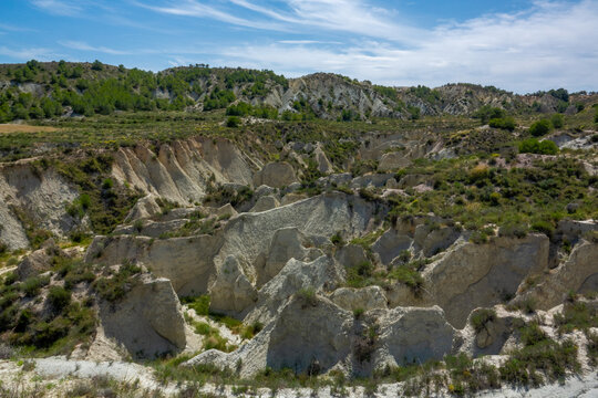 Rambla de las Grutas is a natural ravine situated in the Ba&ntilde;os y Mendigo region of Murcia