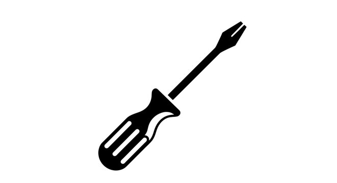 Screwdriver Tool with Flat Head.