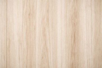 Naklejka premium Close up of natural bleached wood veneer texture with vertical lines for copy space background