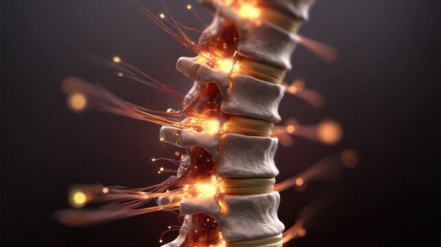 Spinal Cord Anatomy: An intimate glimpse into the intricate structure of the spine, highlighting its integral role in transmitting neural signals and maintaining bodily function.