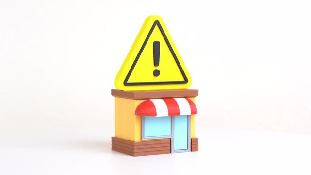 The store was given a warning. Violation of sanitary standards. Threat of closure, losses and bankruptcy. Retail risks, consumer safety, legal control, inspections, compliance and public health.
