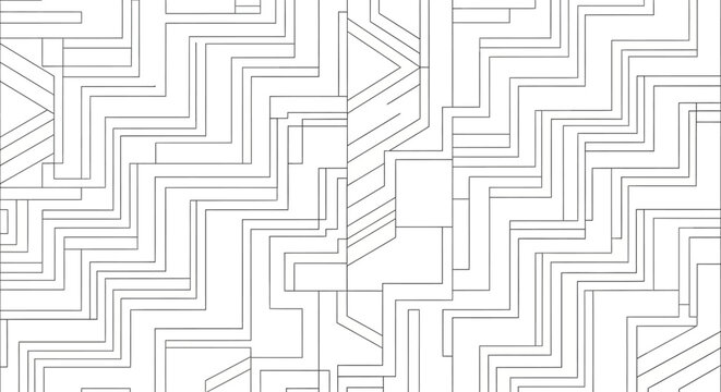 Abstract Geometric Pattern: Clean Lines, Modern Design, Minimalist Background