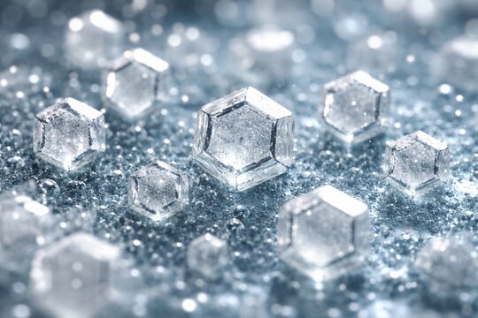 Visualization of hexagonal titanium dioxide nanoparticles applied in cosmetic chemistry and medical research
